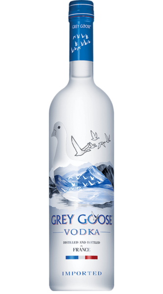 Grey Goose Vodka bottle